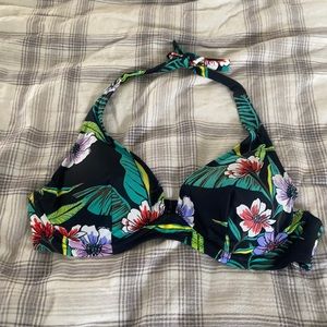 Ld navy bikini top size L